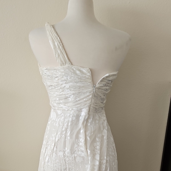 Alex Evenings Cream One Shoulder Dress - Picture 6 of 8